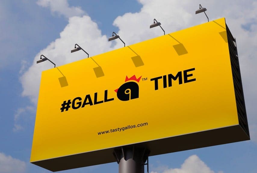 Tasty Gallos — Print Media work 5