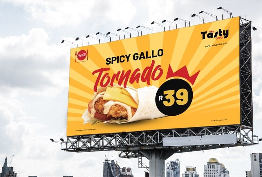 Tasty Gallos — Print Media work 6